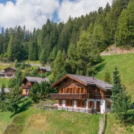 Beauregard Schweizer Chalet Mit Spektakulaerer Aussicht Grimentz